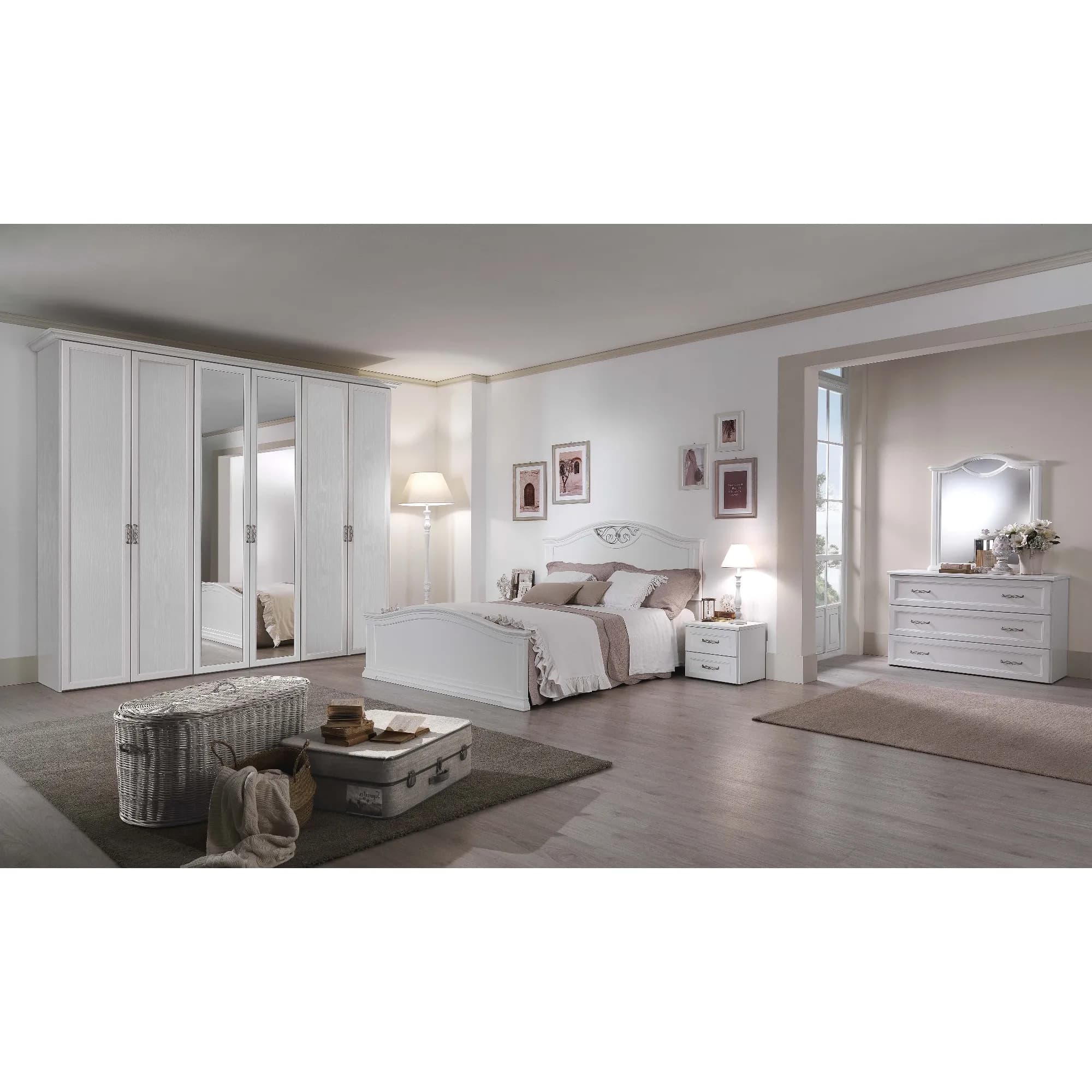 🌟 Armadio "Dalila Mirror" — Classico intramontabile con eleganza senza tempo ✨ | Prezzo outlet imperdibile! 🌟 - Immagine 1