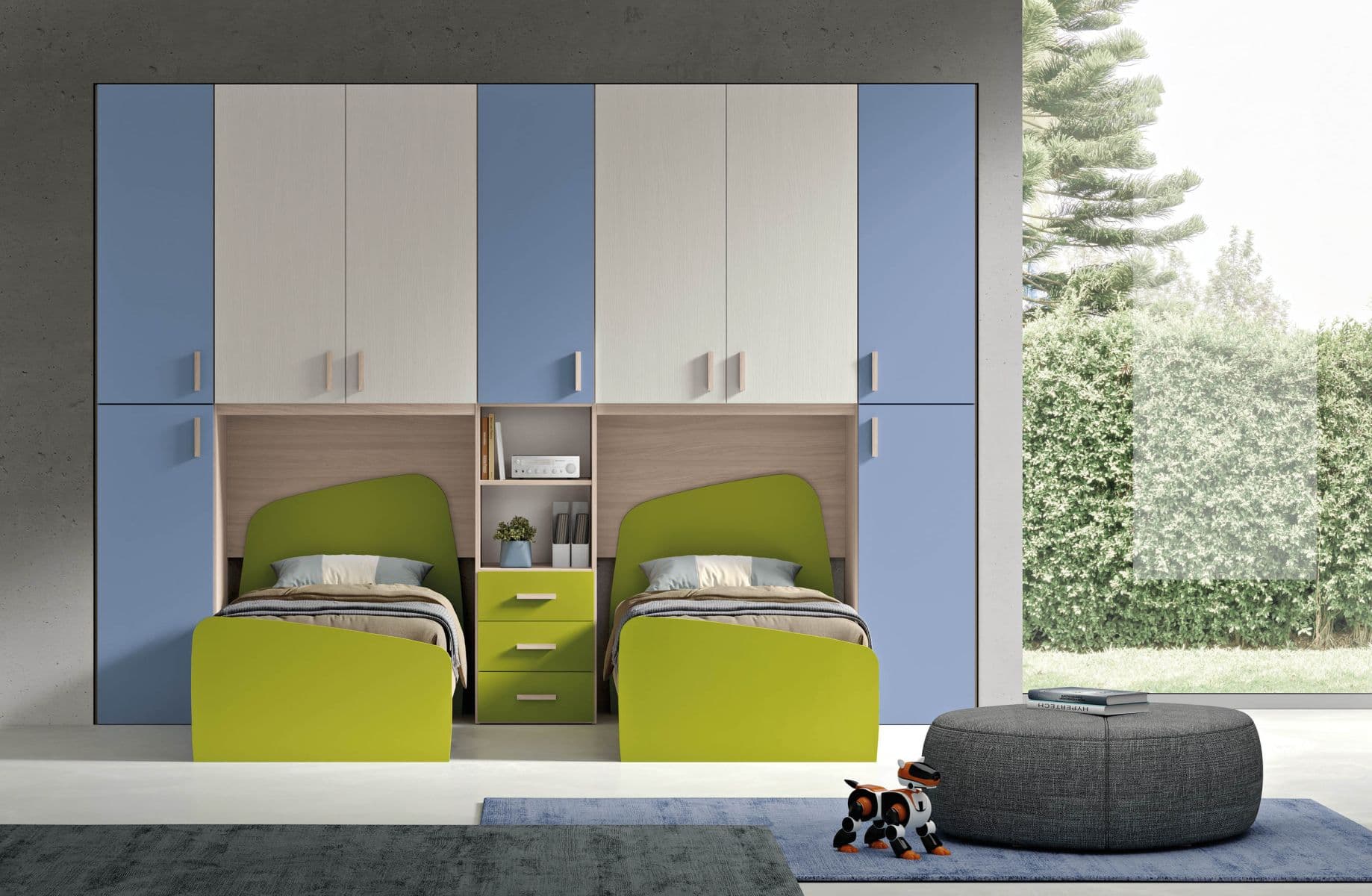 Cameretta BLOCK BK03: Un Ambiente Sicuro e Stimolante per i Tuoi Bambini - Immagine 1