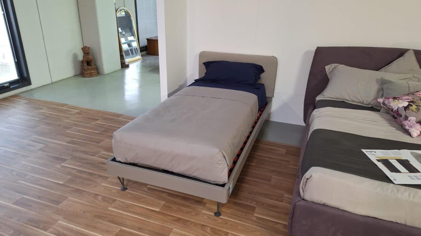 Letto singolo extra large mod. ERGO rete 210×100 - Immagine 1