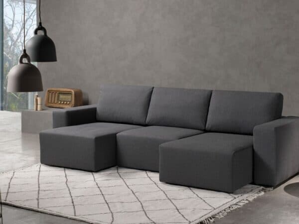 Divano con sedute estraibili EXSa - Immagine 1