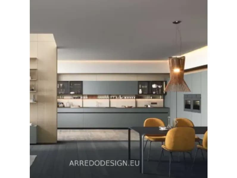 Cucina in laminato materico Dibiesse - Immagine 1