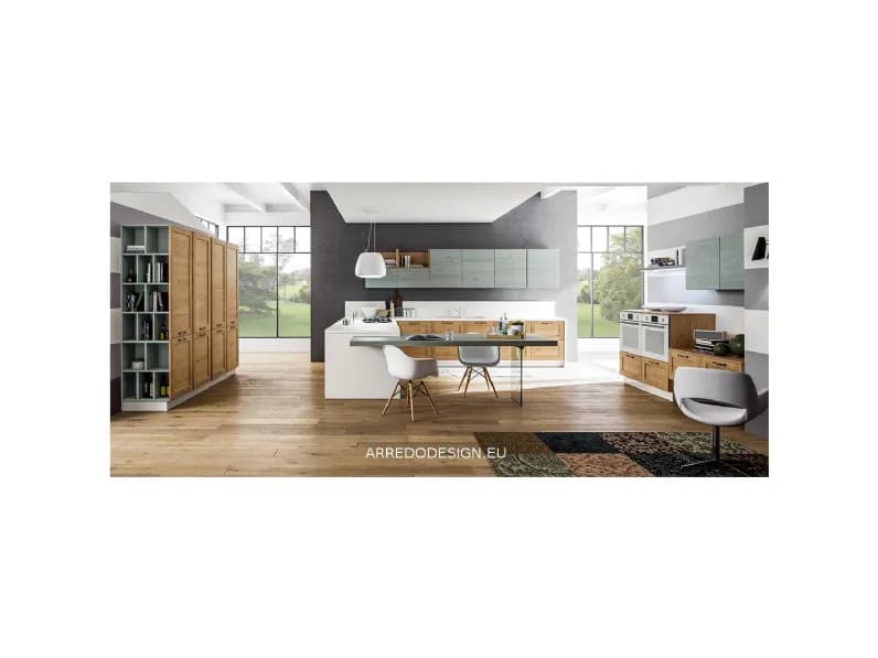 Cucina ad angolo moderna Arrex Curry - Immagine 1