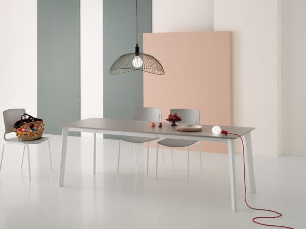 Tavolo allungabile Paul con panca abbinata - Immagine 1