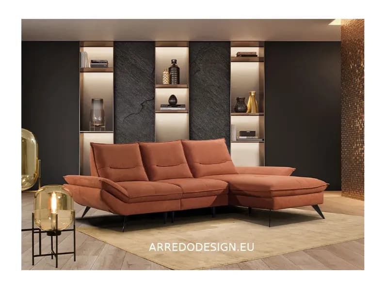 Divano Anais in Pelle - Immagine 1