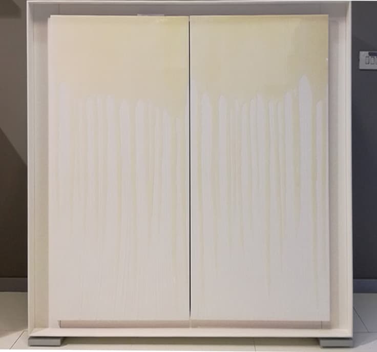 Madia Privacy Laccata a mano effetto goccia - Immagine 1