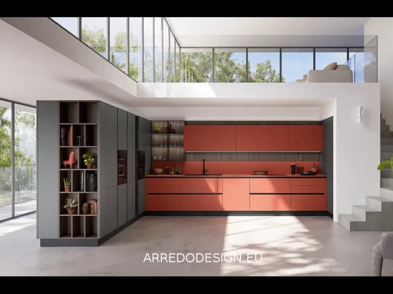 Super Offerta Cucina Easy Ar-Due ad Angolo -30% | Design su Misura e Prezzo Outlet! - Immagine 1