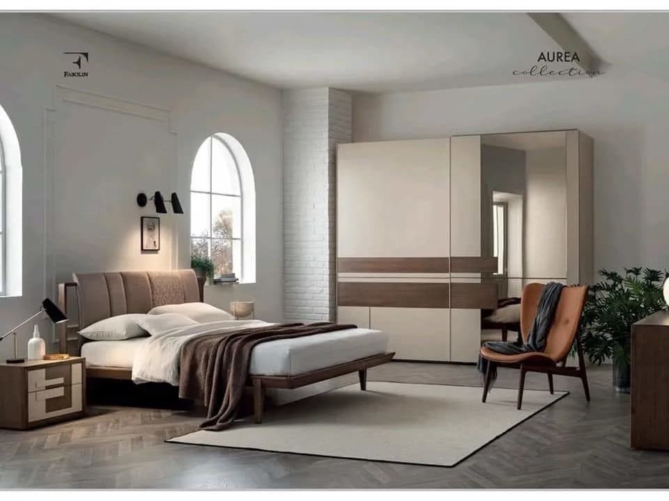 🛌 Camera matrimoniale Raphaelle di Fasolin – Eleganza artigianale in legno di frassino, personalizzabile nelle finiture! - Immagine 1