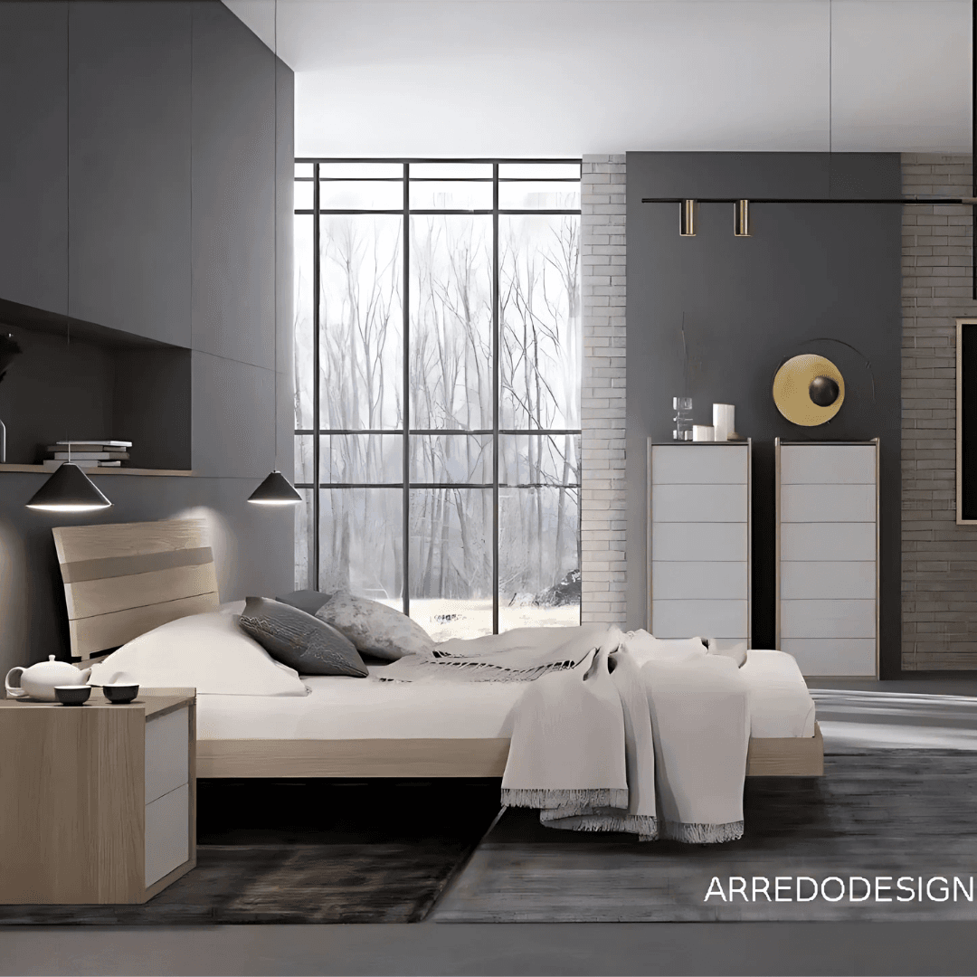 🛏️ Camera matrimoniale San Martino 105 – Offerta Outlet da ArredoDesign.eu! 🔥 - Immagine 1