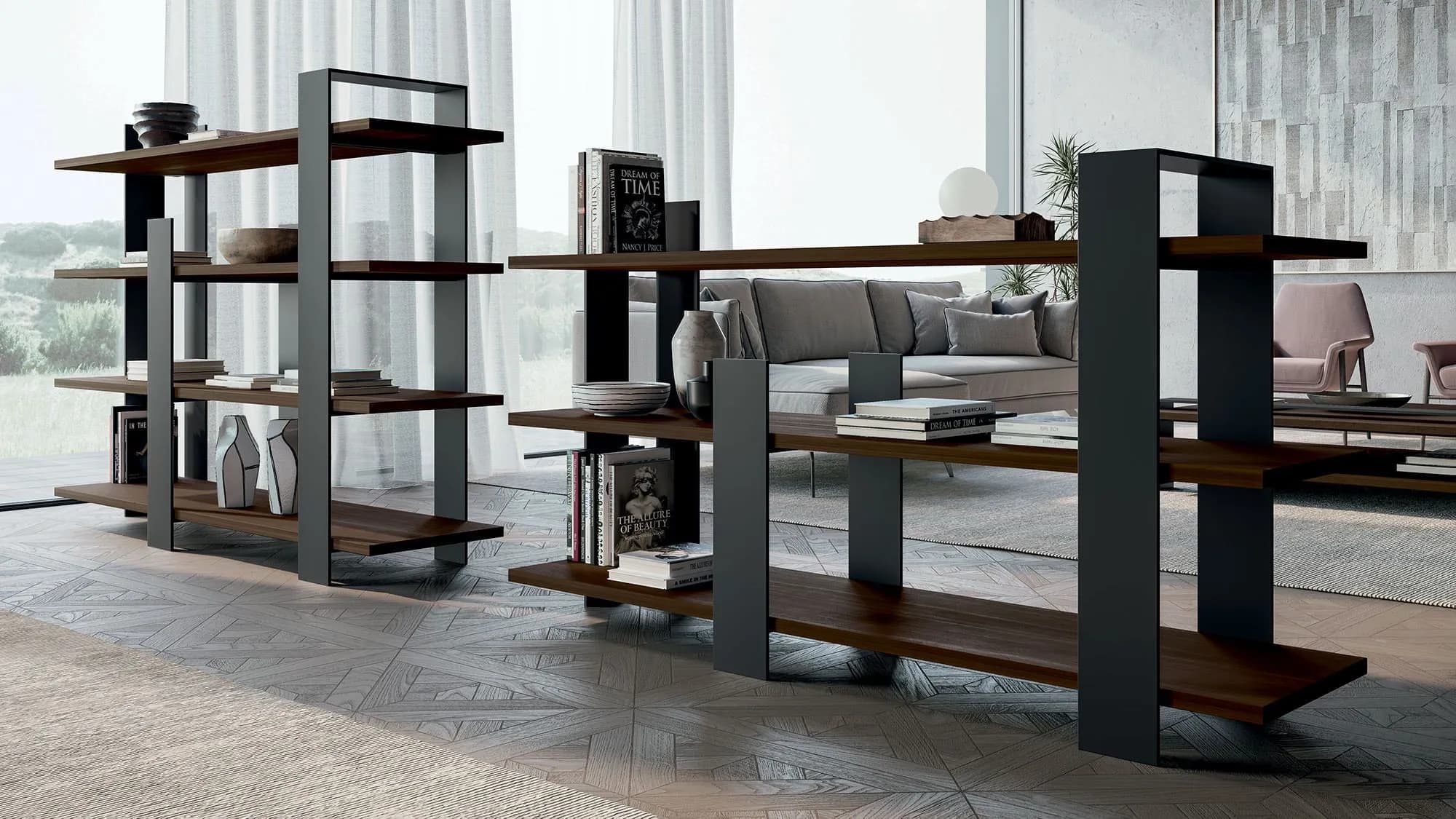 📚 Libreria Kyoto di Dall’Agnese – Stile moderno e versatilità a prezzo Outlet! - Immagine 1