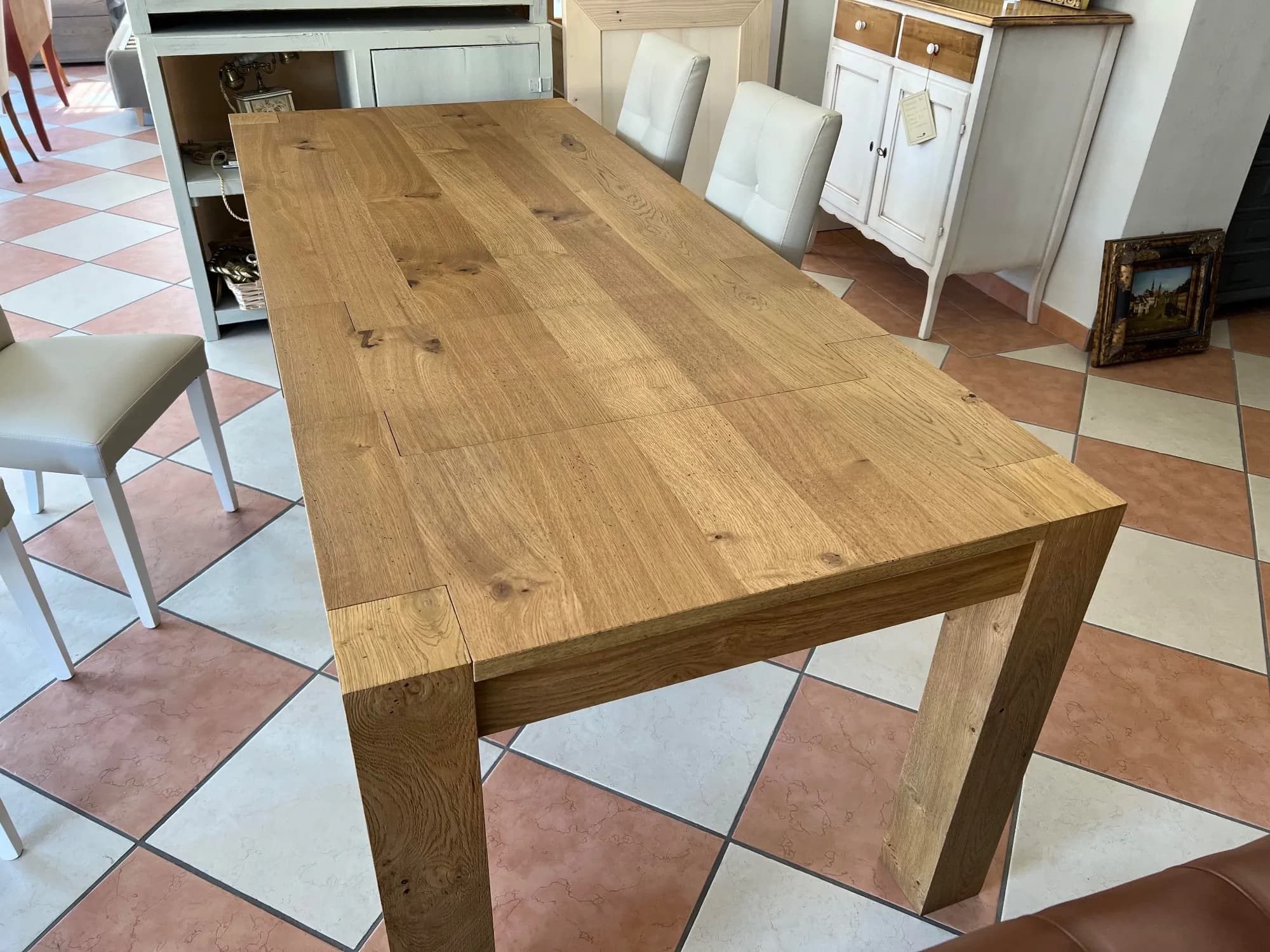 🪵 Tavolo Stoccolma – Il fascino del rovere vintage incontra il design moderno - Immagine 1