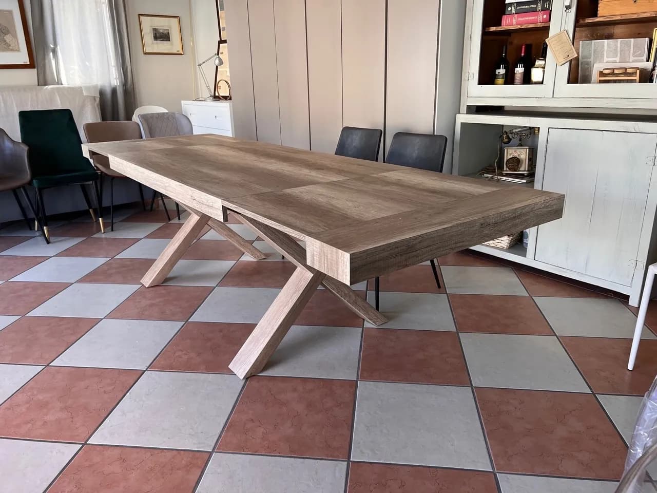 🔷 Tavolo Dax – Stile Industrial, anima contemporanea 🏭🌿 - Immagine 1