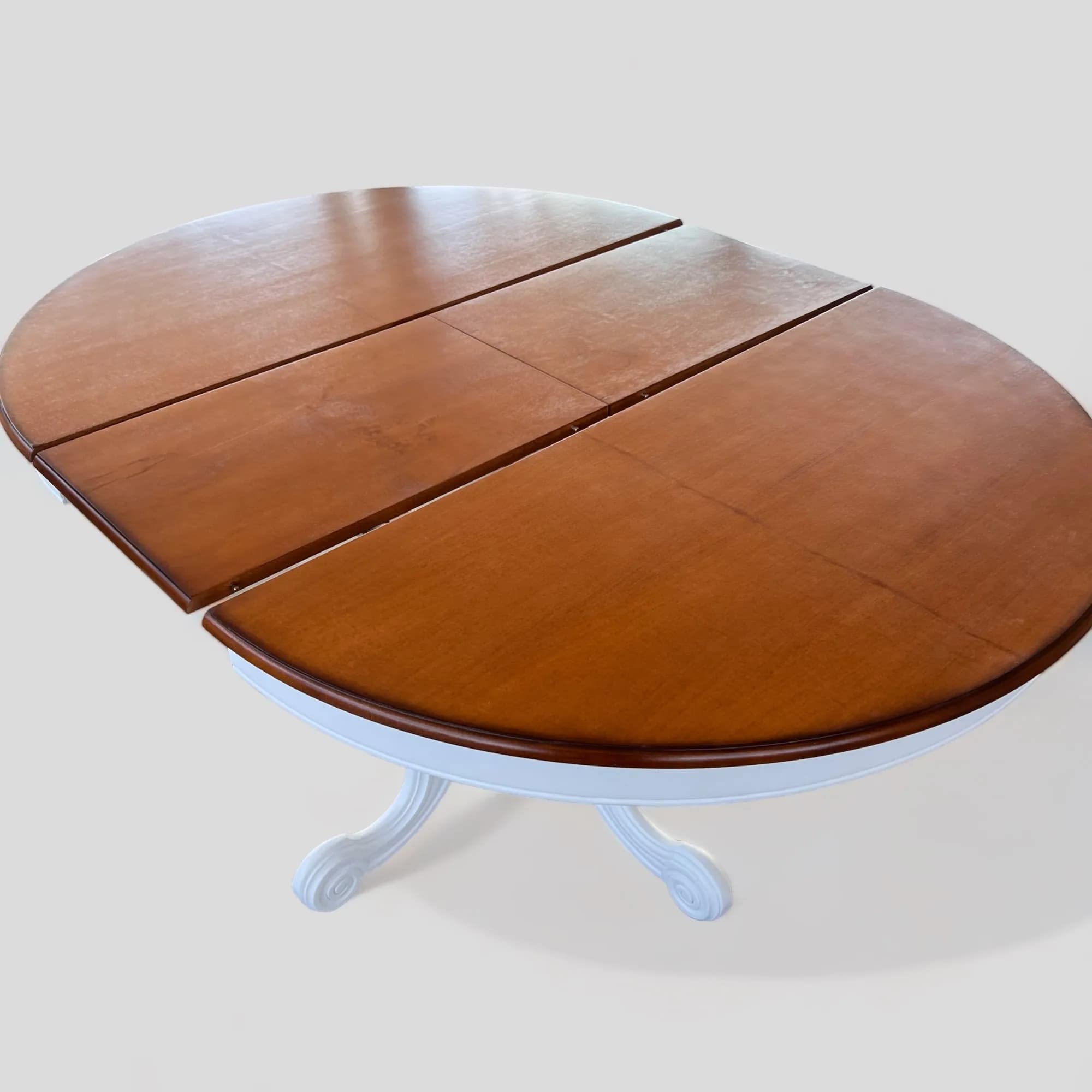 🎩 Tavolo Londra rotondo bicolore – Classico rivisitato a metà prezzo! -50% - Immagine 1