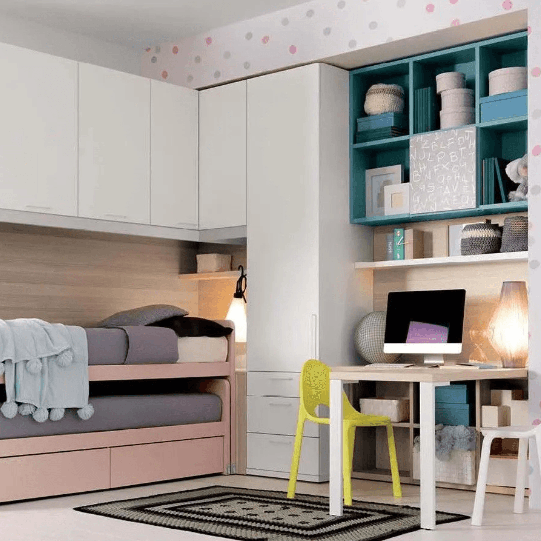 🛏️ Cameretta Doimo Cityline L050 – Super Offerta Outlet per una Stanza Completa e Funzionale! - Immagine 1