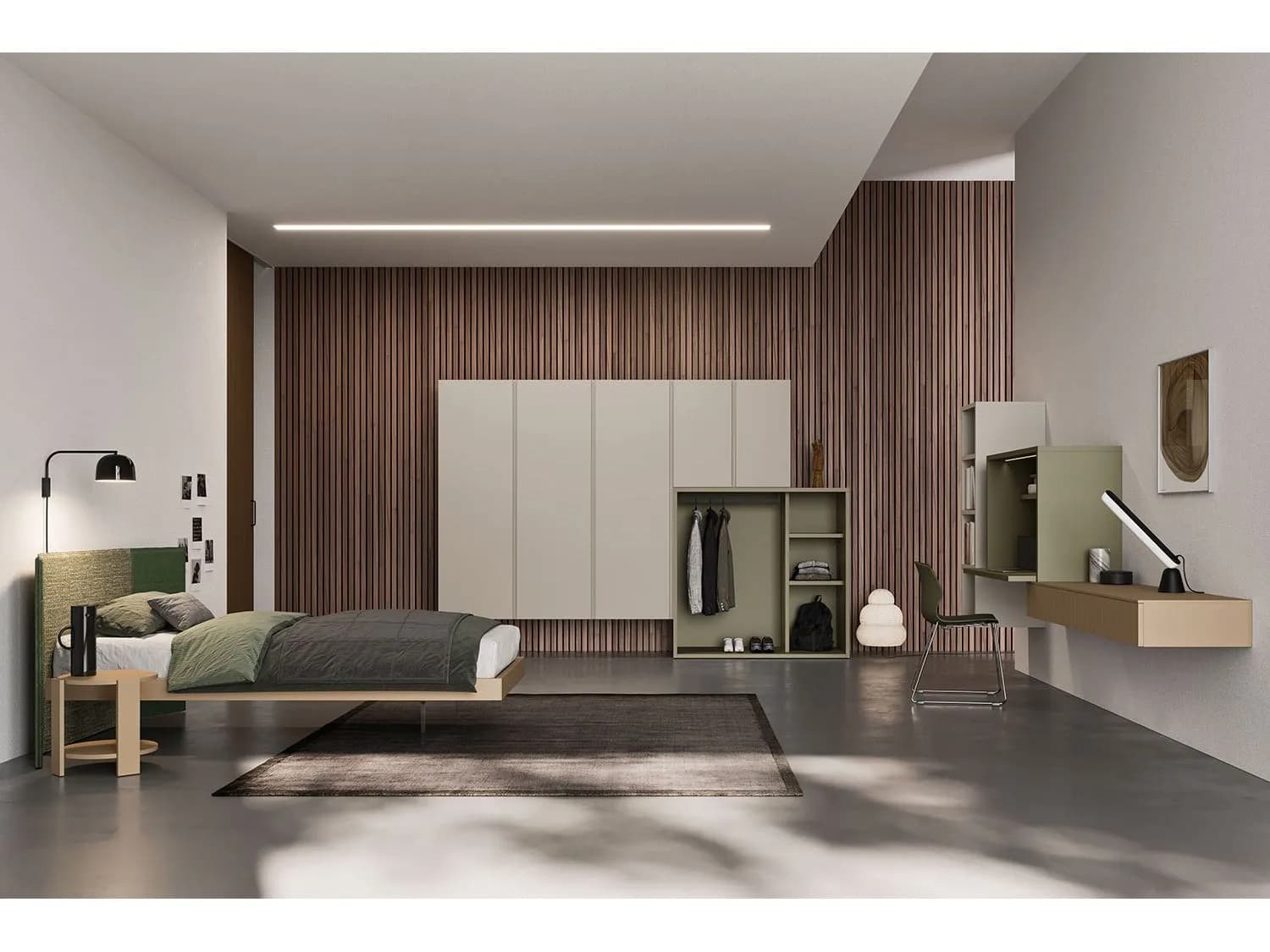 🛏️ Camera Clever S22_T03 – Design moderno e funzionale 🎯 - Immagine 1