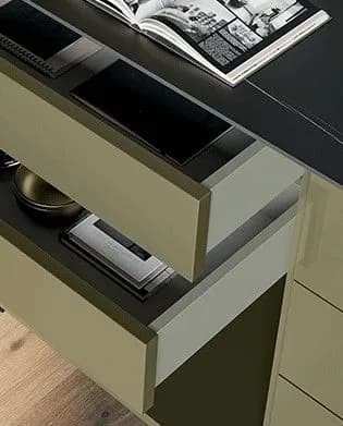 🟣 Madia Slim by Dall’Agnese – Laccato Opaco a Scelta – Super Offerta Outlet ✨ - Immagine 1