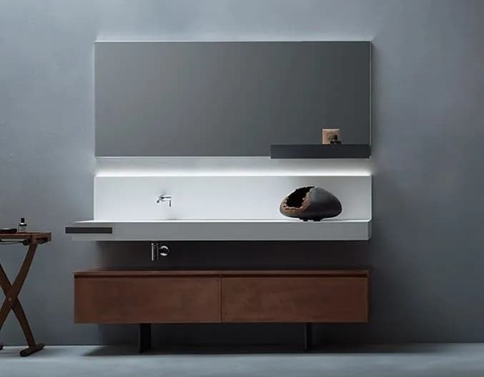 🛁 Mobile bagno Eden by Cerasa – Design raffinato su misura scontato del 20%! ✨ - Immagine 1