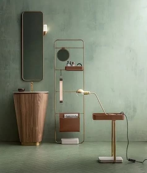🛁 Mobile bagno Suede by Cerasa – Eleganza artigianale in stile design a prezzo outlet! 💎 - Immagine 1