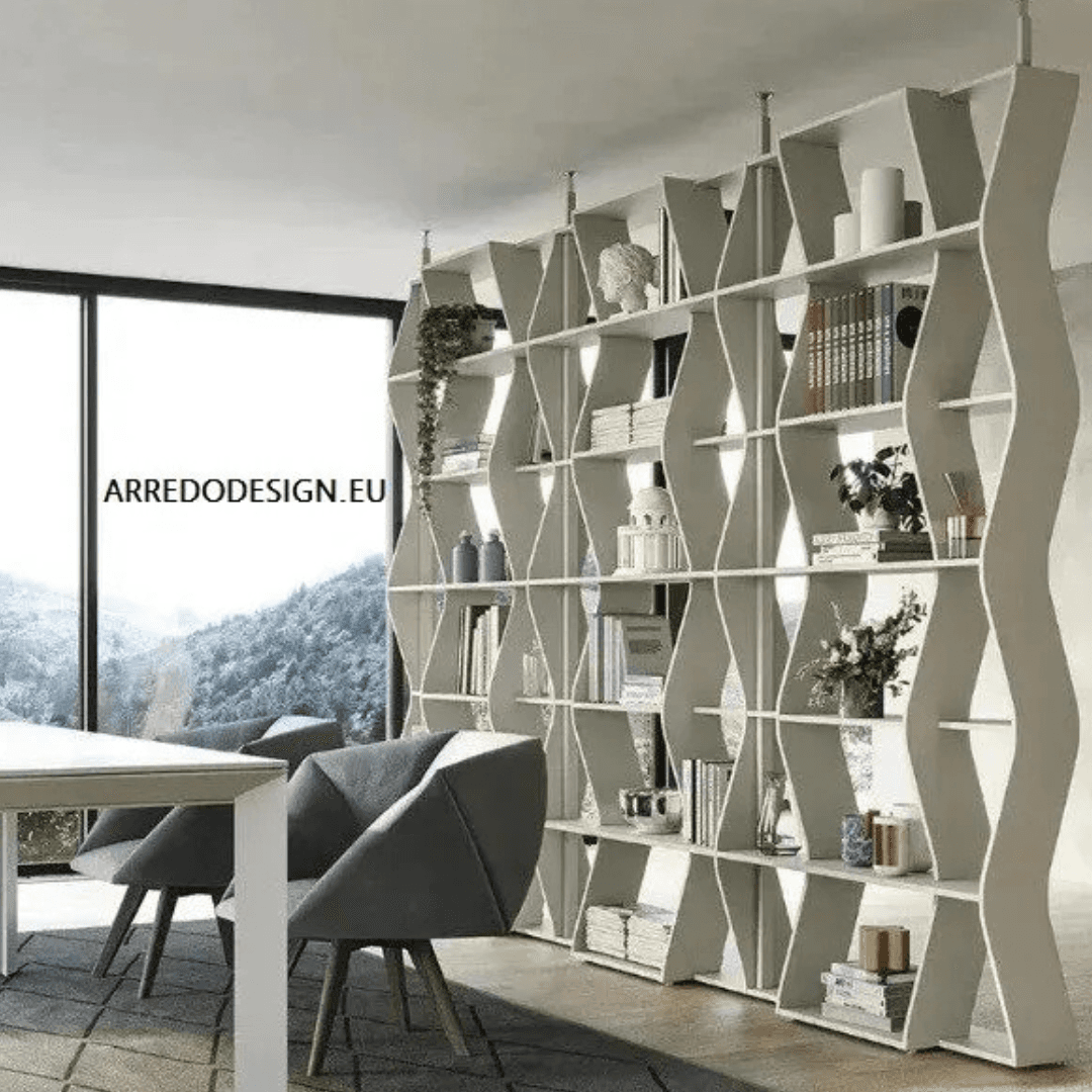 📚 Libreria Swing di Doimo Salotti – Design moderno e modulare ✨ - Immagine 1
