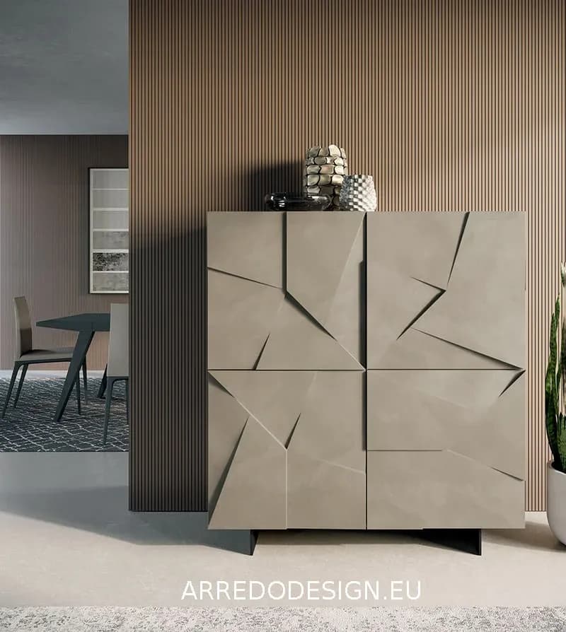 🌟 Madia Concrete Dall'Agnese – Eleganza e Funzionalità per il Tuo Living 💥 - Immagine 1
