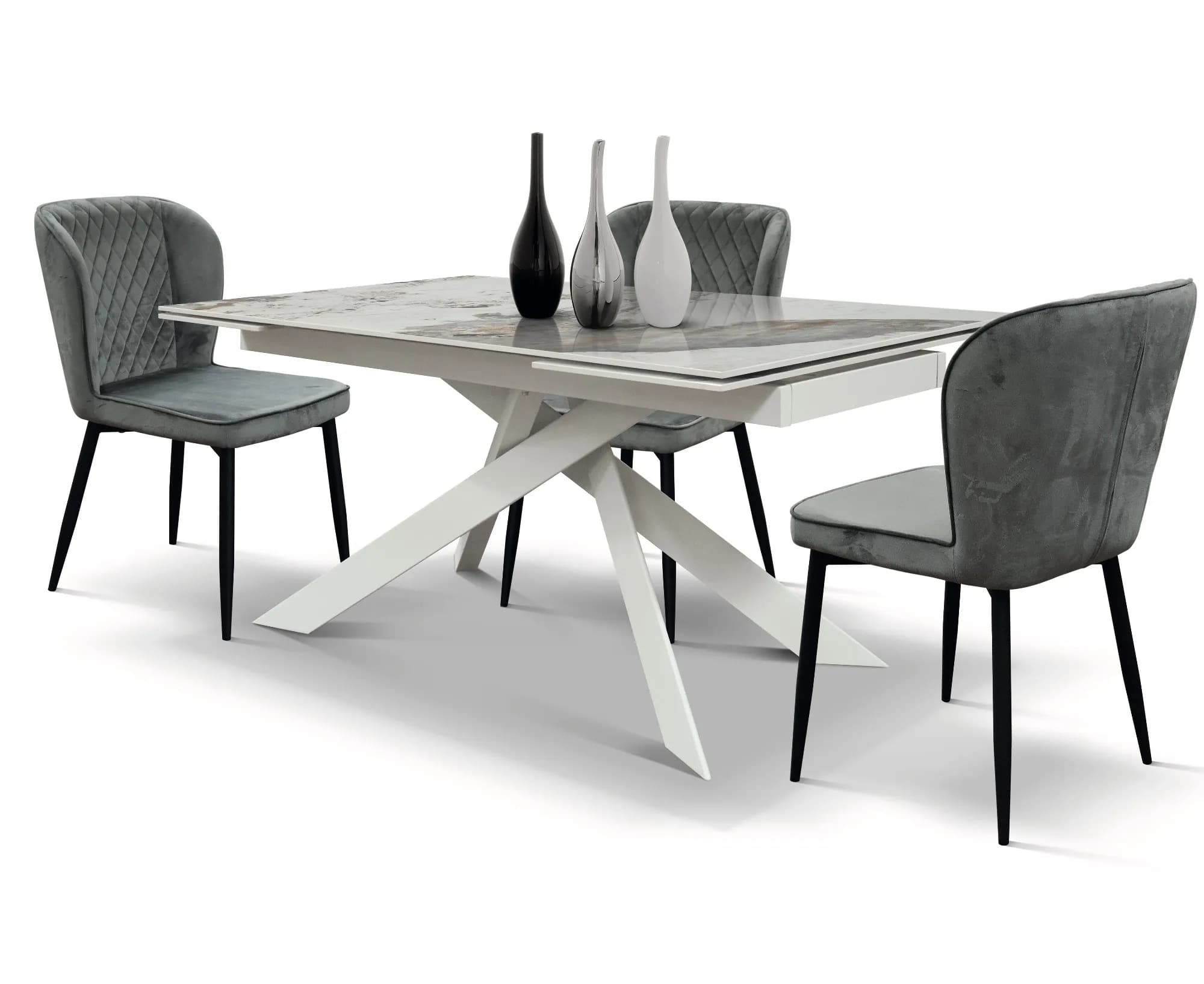 ✨ Tavolo Marble Lux Collezione Esclusiva – ELEGANZA, DESIGN e PRATICITÀ! - Immagine 1