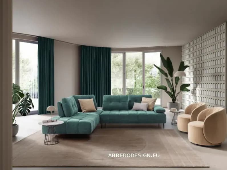 🛋️ Divano Joplin LeComfort con schienali traslanti - Super Offerta -35%! - Immagine 1