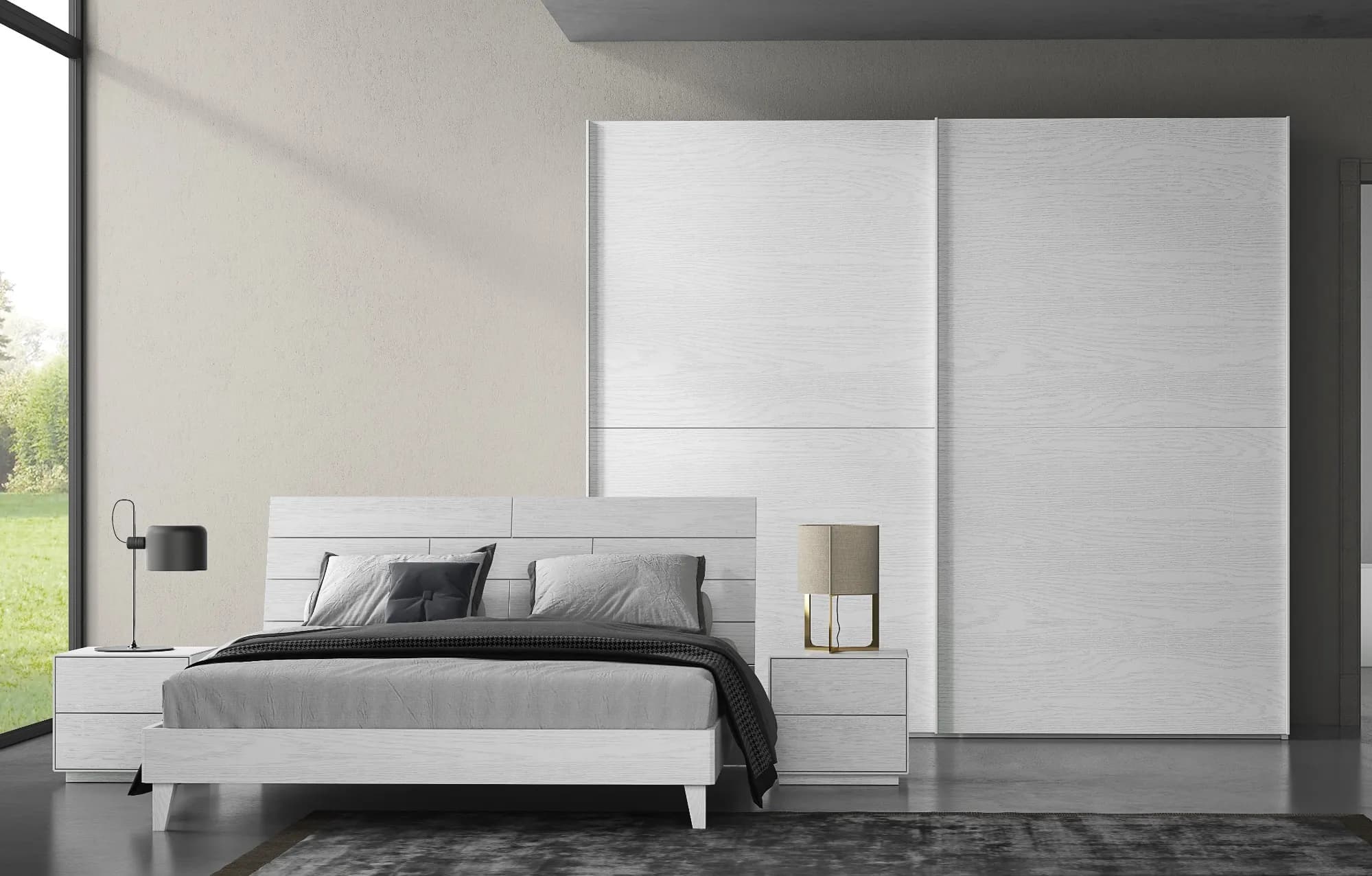 ARMADIO MODERNO WITHY ā ANTE SCORREVOLI E FINITURA SUPER RESISTENTE! ⨠| OFFERTA ESCLUSIVA - PREZZO OUTLET š„ - Immagine 1