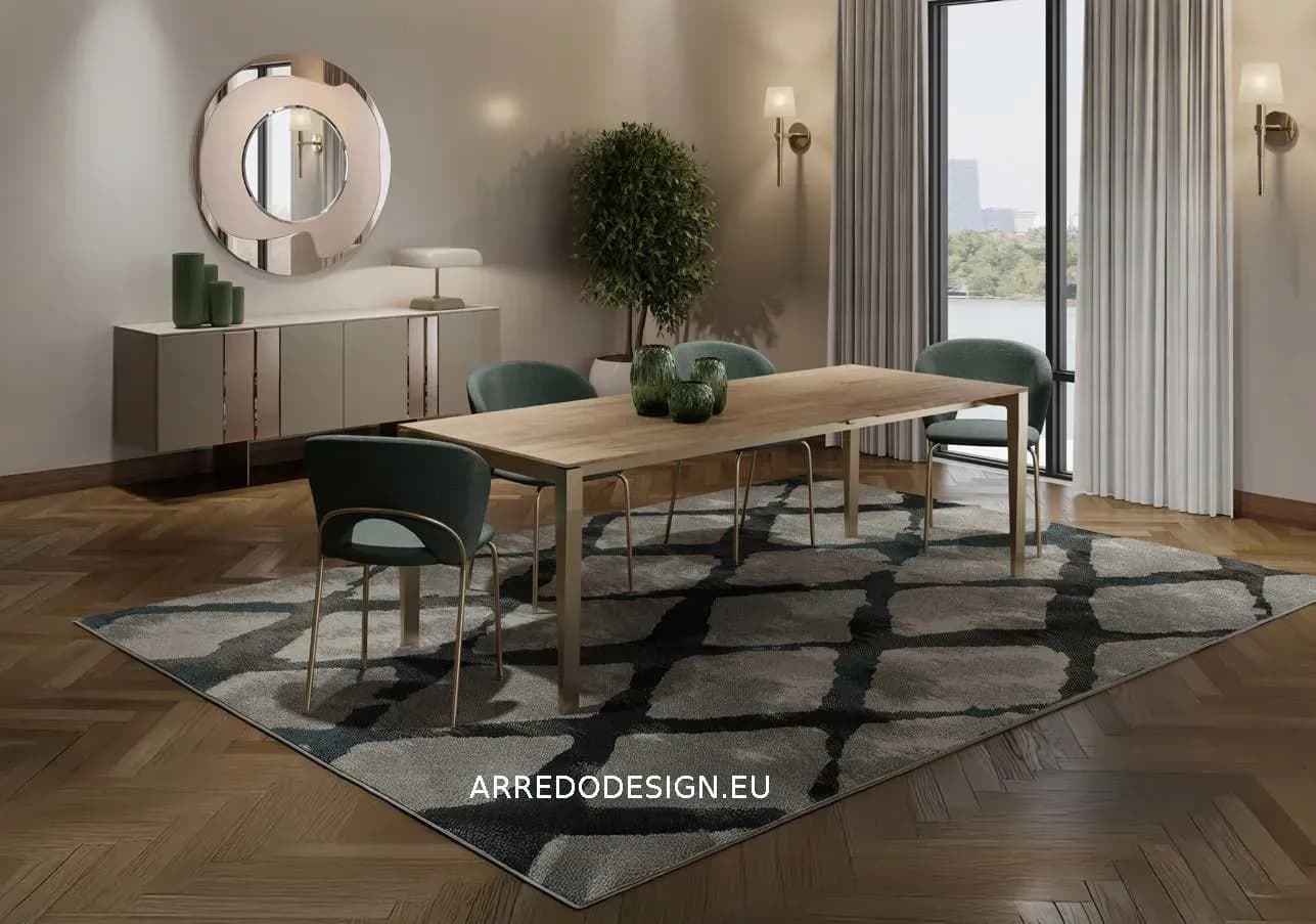 TAVOLO “DIAPSON” — ZAMAGNA 🇮🇹 | OFFERTA OUTLET 🔥 - Immagine 1