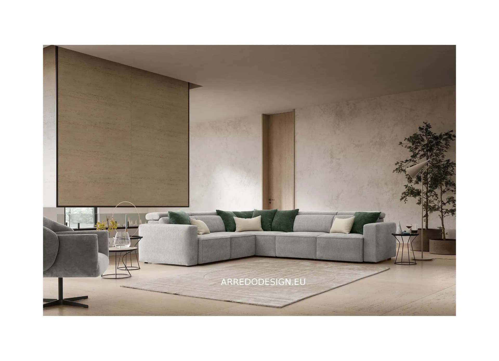 🛋️ Divano angolare Hill DOUBLE di LeComfort – Comfort evoluto in super offerta outlet! - Immagine 1