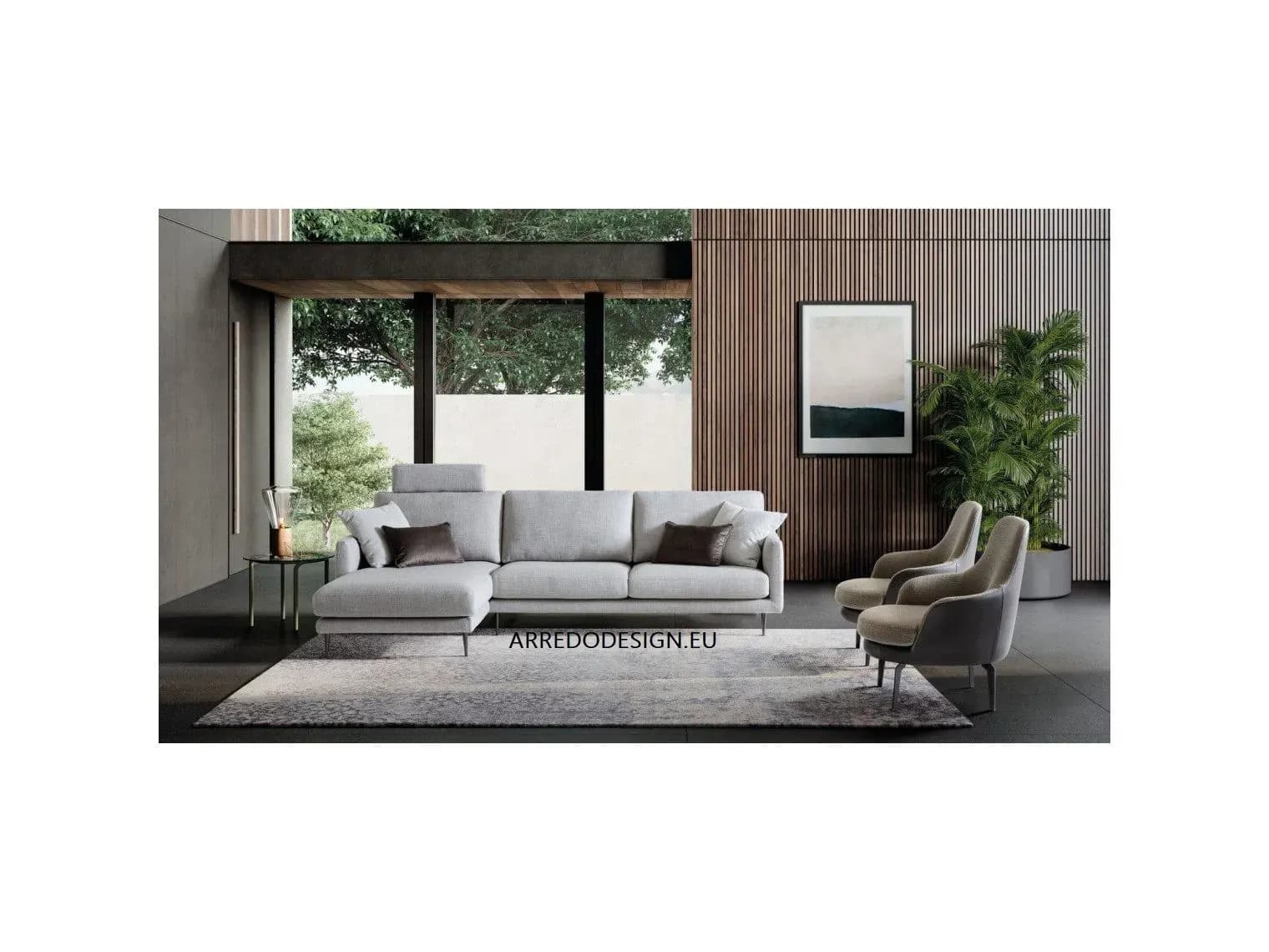 🛋️ Divano con penisola Tidy di LeComfort – Eleganza e comfort su misura! - Immagine 1