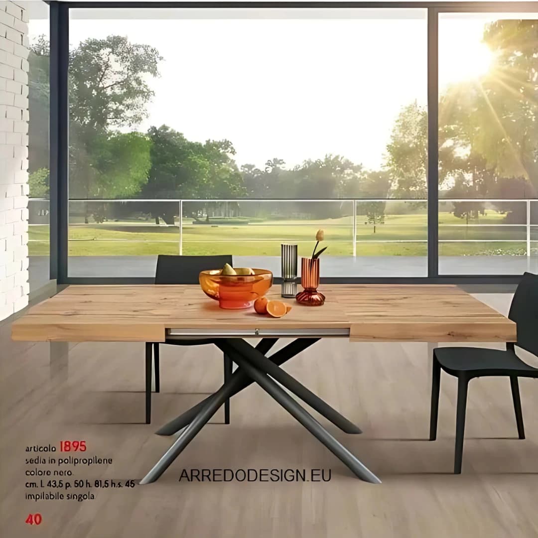 Tavolo allungabile Tempor 2254 â Prezzo Outlet -50% - Immagine 1