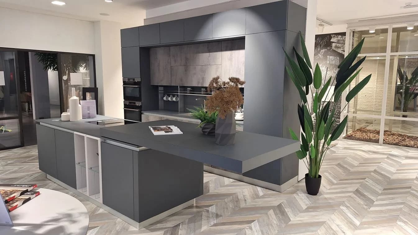 Cucina Febal Casa PORTALE con isola â SCONTO DEL 67% - Immagine 1