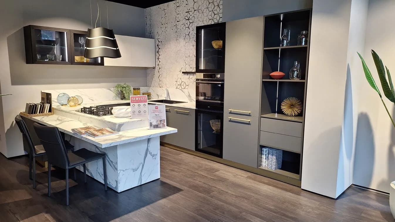 Cucina Modula Square â PROMO SVUOTA TUTTO - Immagine 1