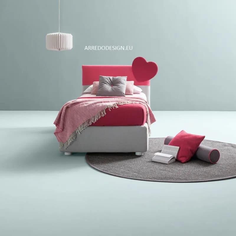 Offerta Outlet: Letto singolo Samoa Plain con rete a doghe - Immagine 1