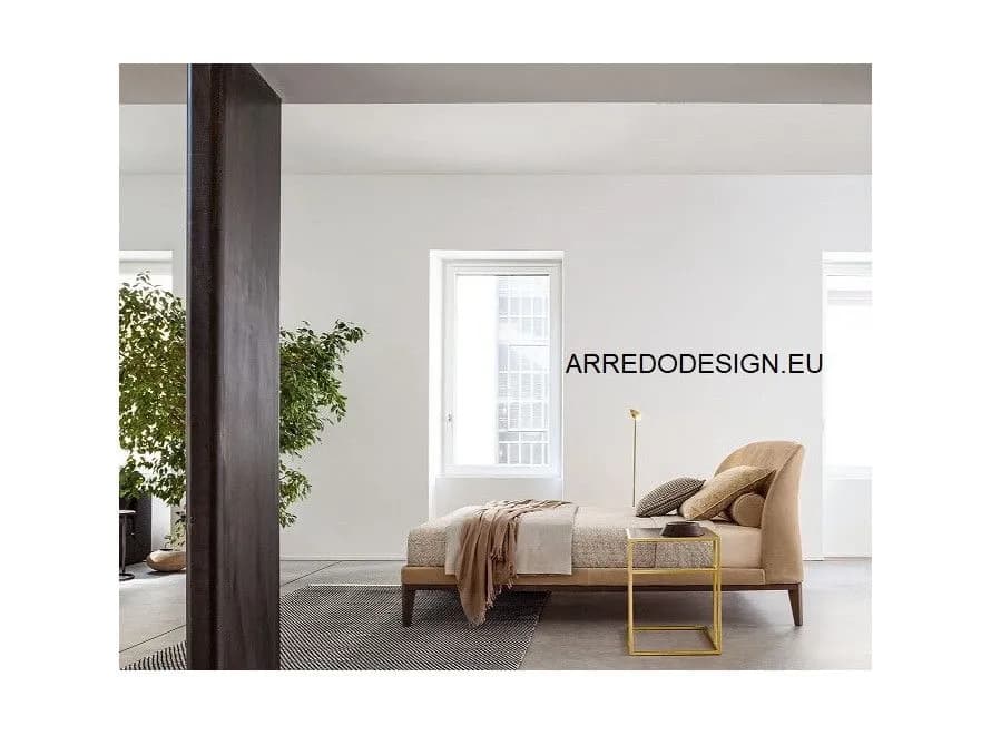 Offerta Outlet: Letto matrimoniale Twils Carnaby Wood in legno frassino caffè - Immagine 1