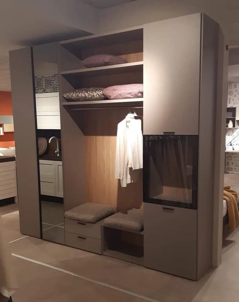 Armadio Guardaroba da Ingresso con Specchio – Pronta Consegna! - Immagine 1