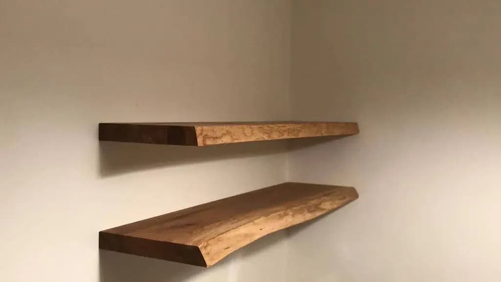 Mensole in massello di rovere / piani di lavoro/ scrivania / mensola/ top tavolo. - Immagine 1