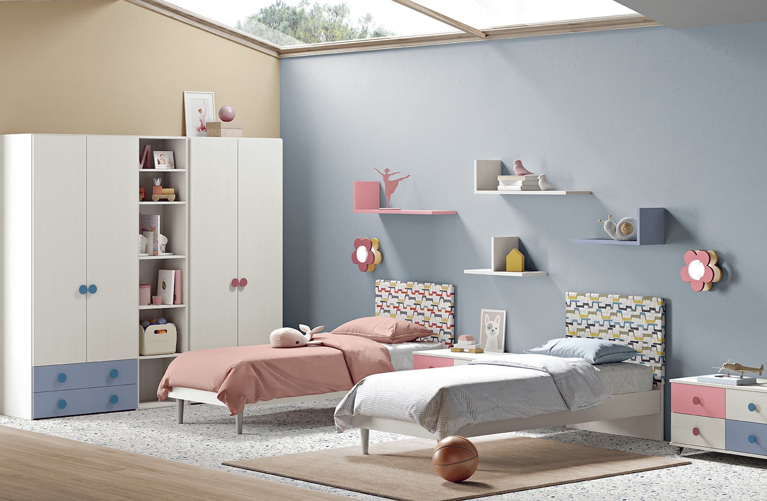 Cameretta OMNIA 6.19: Un Mondo di Design e Qualità per i Bambini - Immagine 1