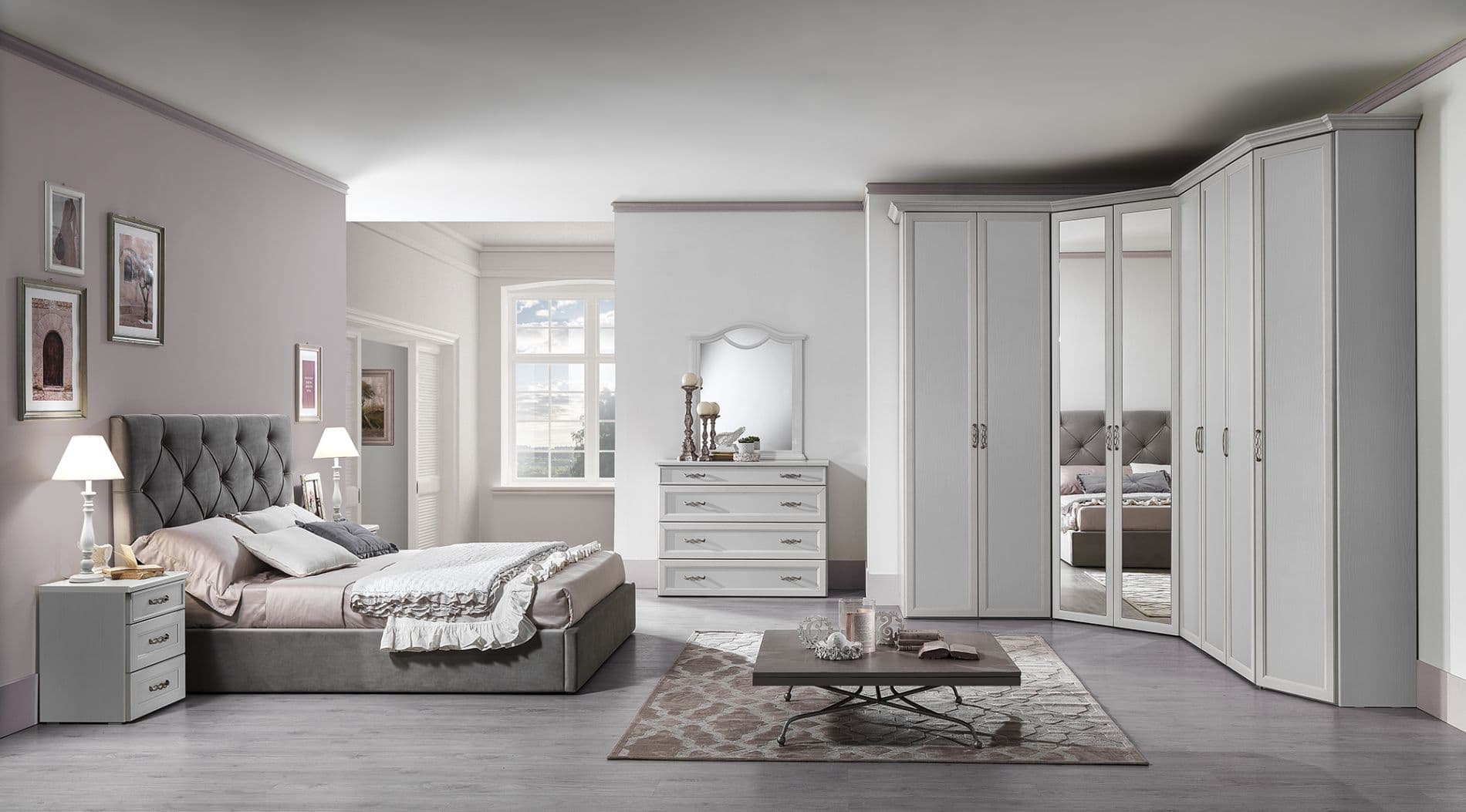 Camera Matrimoniale Demetra DE/01: Eleganza Classica Senza Tempo - Immagine 1