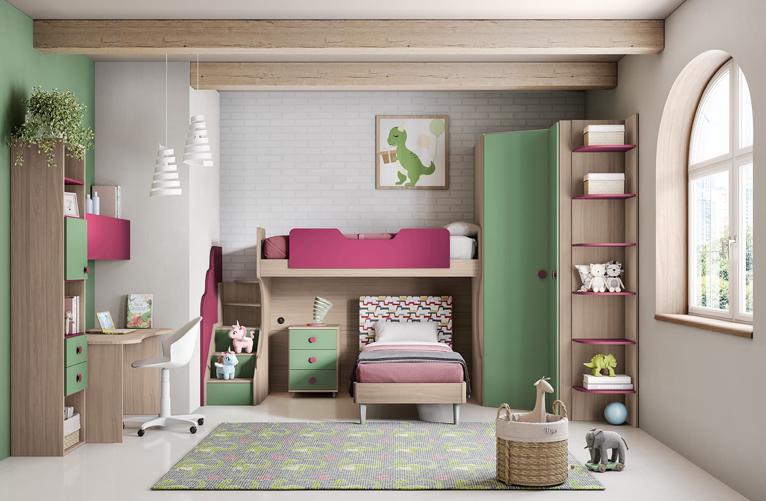 Cameretta OMNIA 6.25: Un Mondo di Design e Qualità per i Bambini - Immagine 1