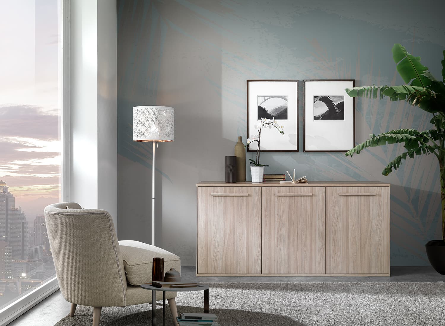 Soggiorno SG10: L'Essenza del Design tra Stile e Funzionalità - Immagine 1