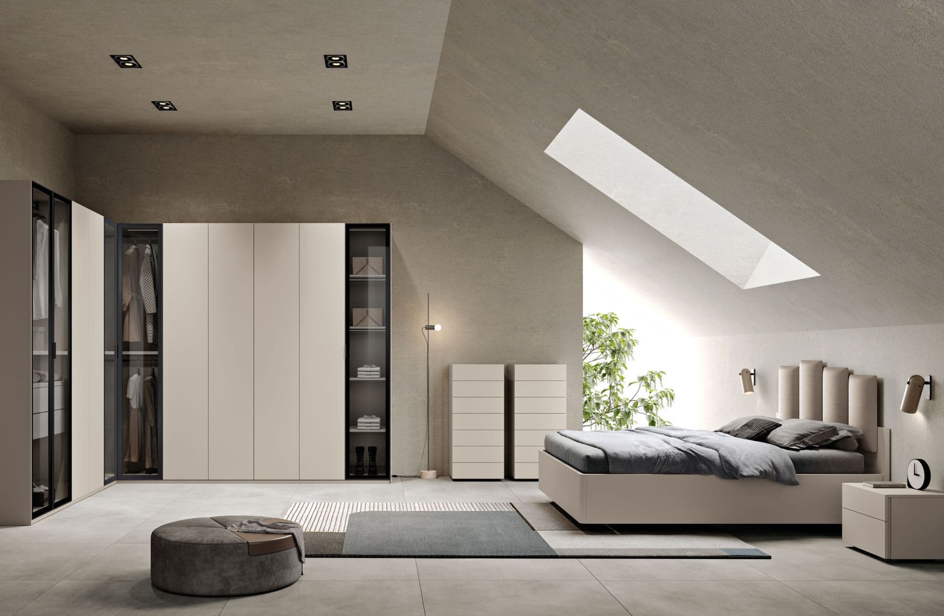 Camera Matrimoniale Lyra LY02: Stile e Armonia Ispirati al Cielo - Immagine 1