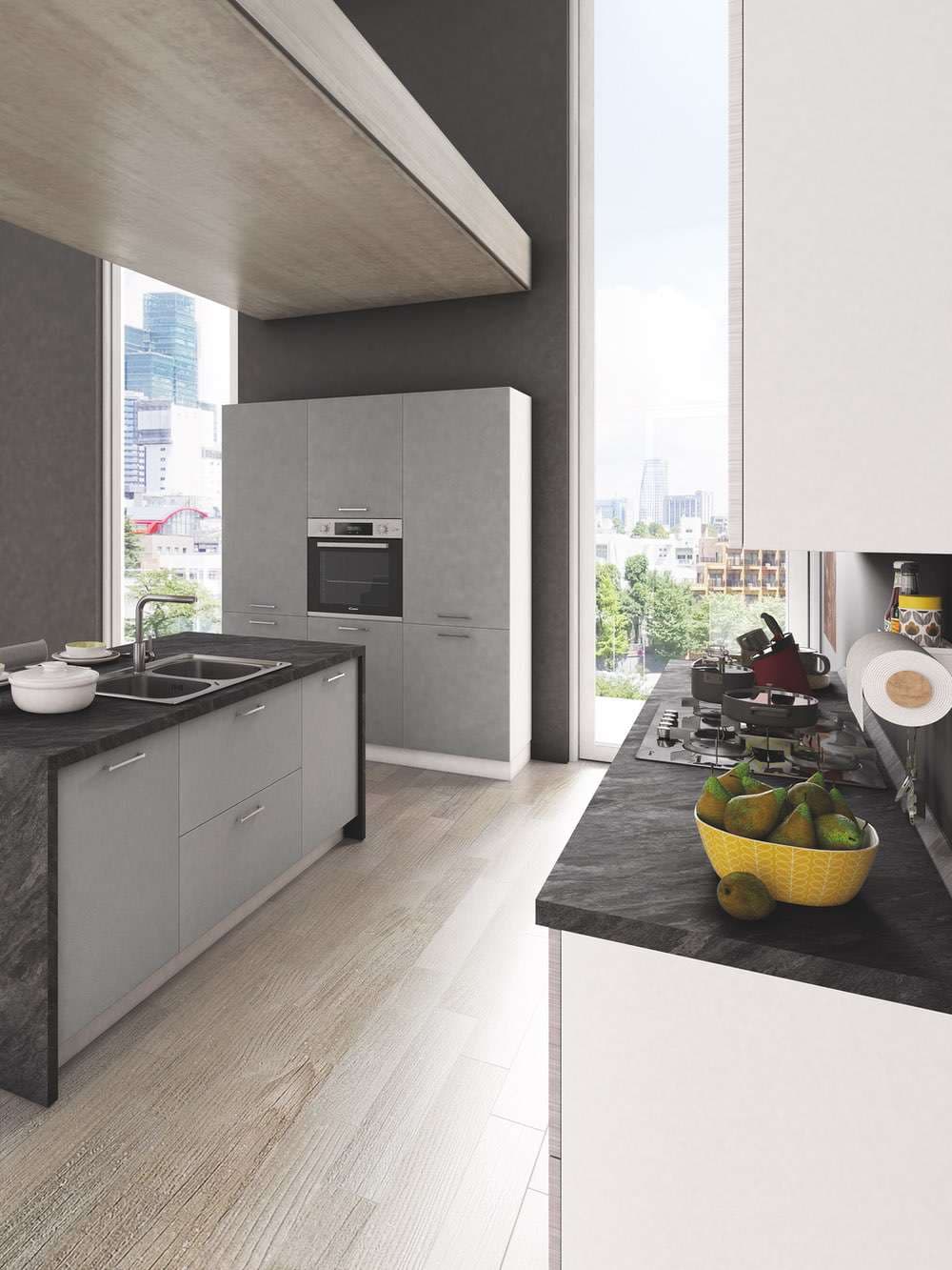 Cucina Moderna New Smart: Massima Capienza e Versatilità - Immagine 1