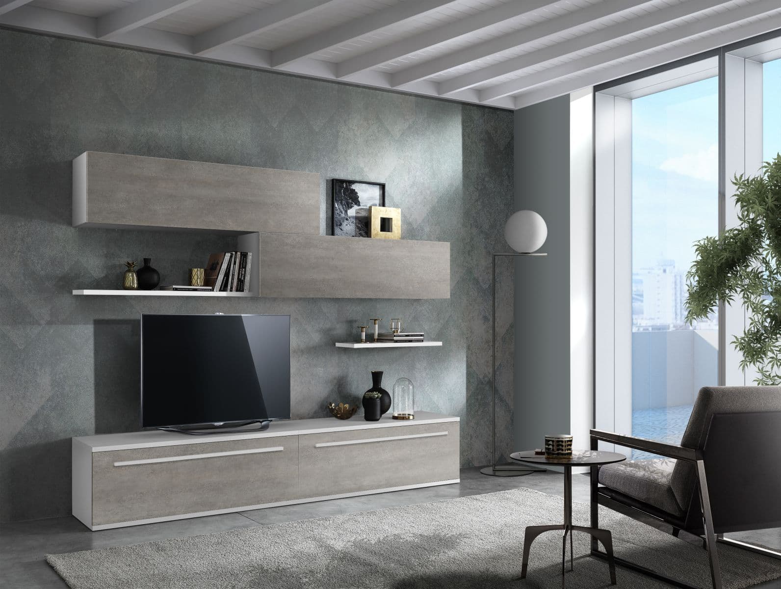 Soggiorno SG06: Stile, Funzionalità e Vita Quotidiana in Armonia - Immagine 1