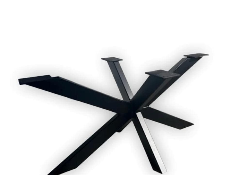 Gambe per tavolo forma “ragno” MATRIX in acciaio - Immagine 1