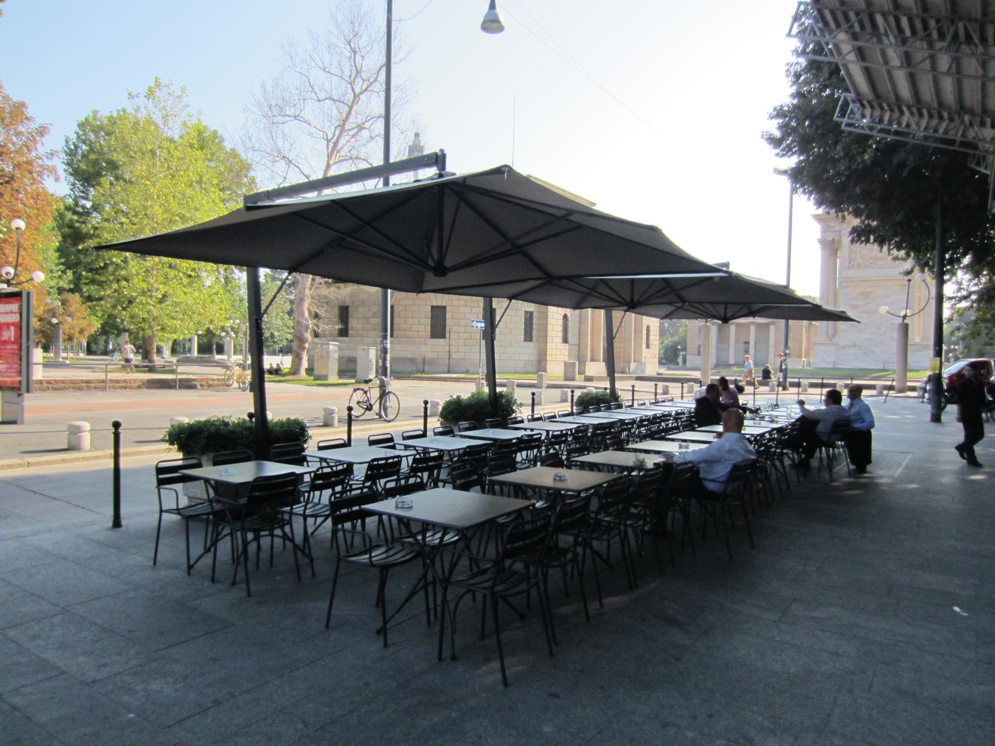 Ombrellone Palo Laterale Contract - Immagine 1