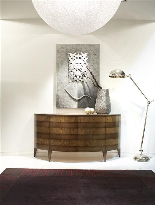 Geometrie Naturali: Credenza in Noce e Frassino - Immagine 1