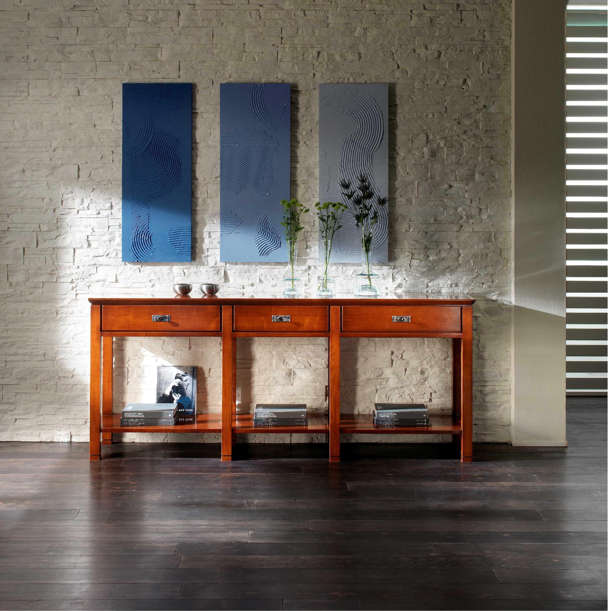 Stile e Linearità: Consolle a 3 Cassetti - Immagine 1