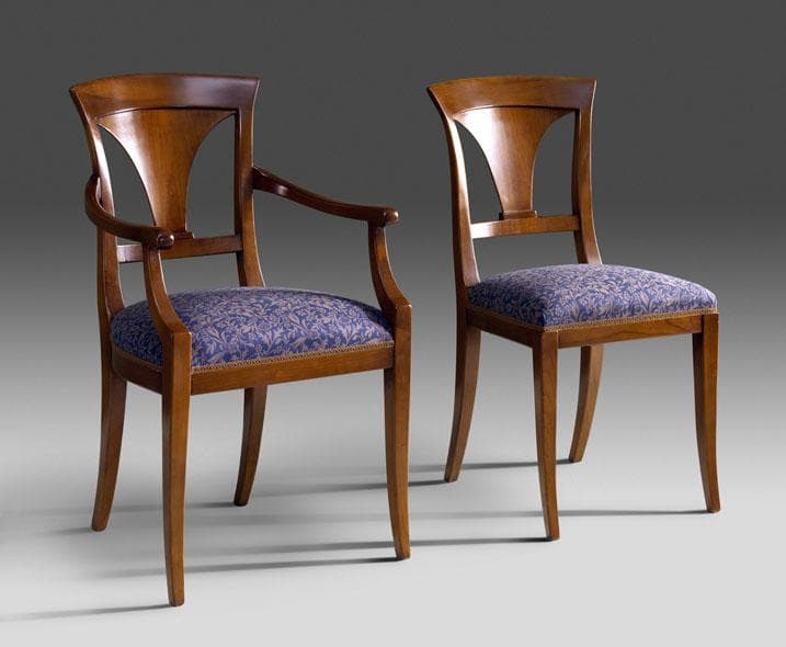 Leggerezza e Stile: Sedia "Vaso" in Ciliegio - Immagine 1