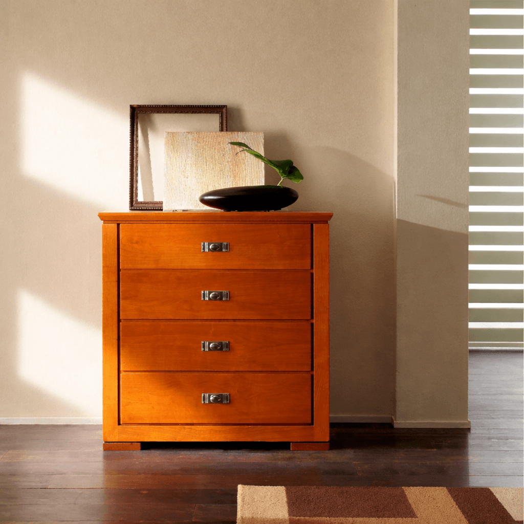 Design Compatto e Funzionale: Cassettiera a 4 Cassetti - Immagine 1