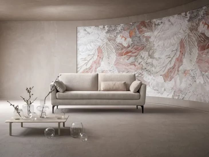 Divano lineare modello Crisp